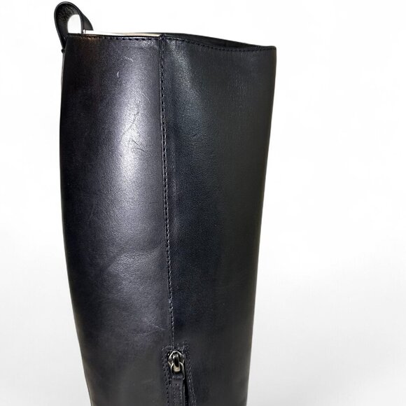 Tory Burch Flat Black Riding Boot Women's 7M NWOT - Picture 14 of 16